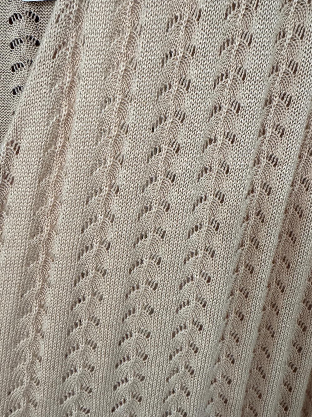 Soft Surroundings Blush Open-Front Knit Cardigan - Picture 5 of 10